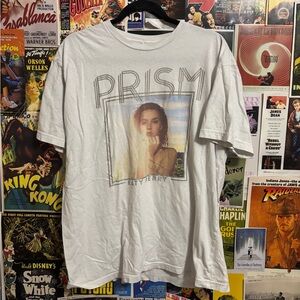 White Graphic T-Shirt Katy Perry